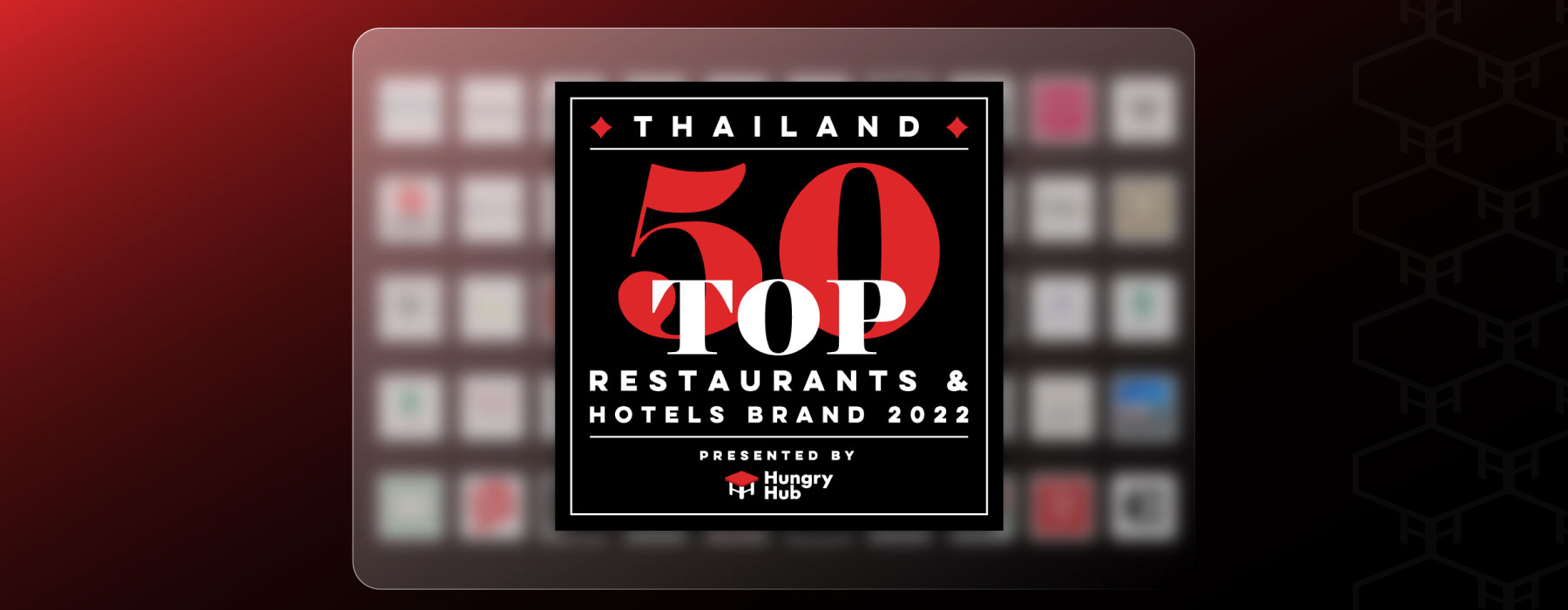 Thailand 50 Top Restaurants & Hotels Brand