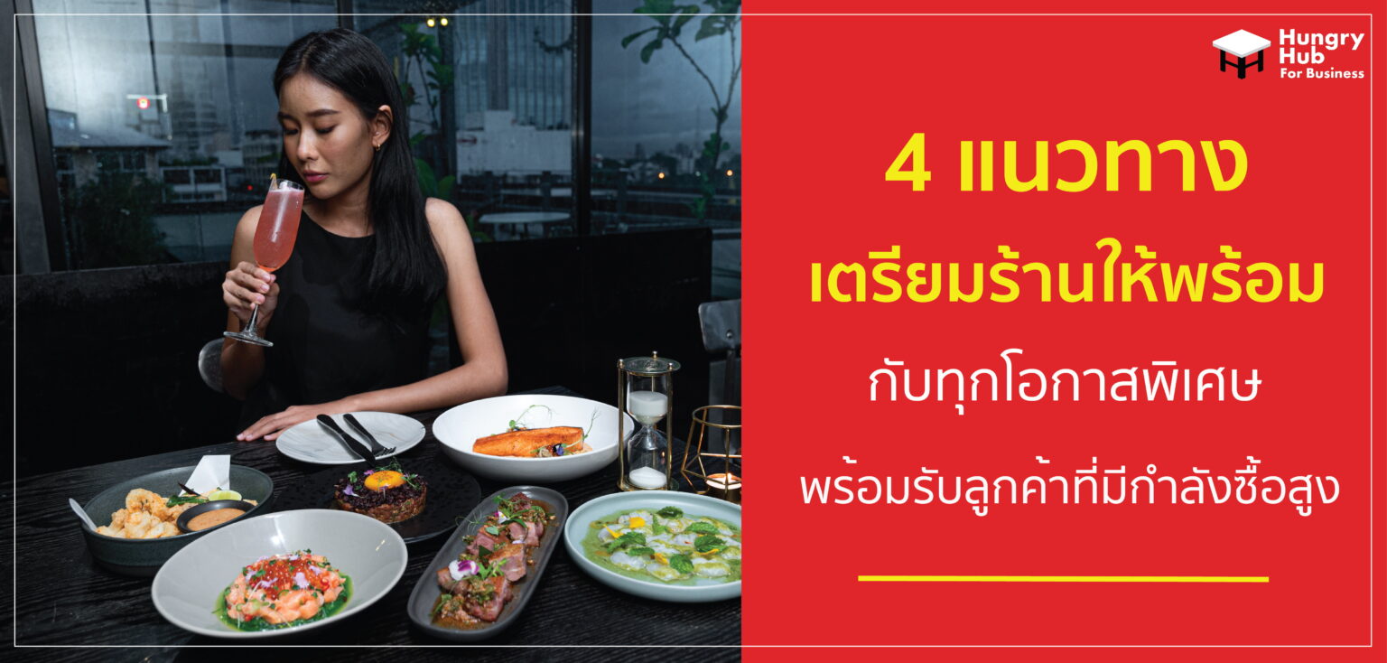 4 แนวทาง เตรียมร้านให้พร้อมกับทุกโอกาสพิเศษ เทคนิค การตลาดร้านอาหาร เพื่อเป็นหนึ่งในใจของลูกค้า