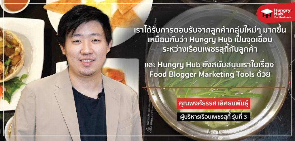 เรือนเพชรสุกี้ ทำโปรกับ Hungry Hub ดันร้านระดับตำนาน เข้าถึงกลุ่มลูกค้า Gen ใหม่ และแข่งขันได้ในยุคชาบูครองตลาด