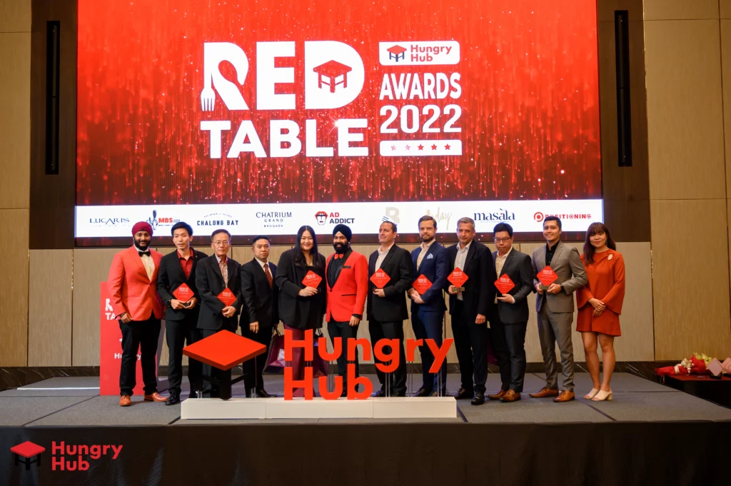 Hungry Hub Red Table Award 2022 - 1 - all you can eat - party pack - staycation